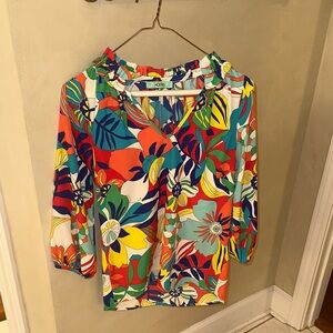 Karlie Multicolor Floral Blouse